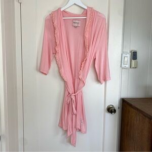 JUICY COUTURE Pink Robe size Medium